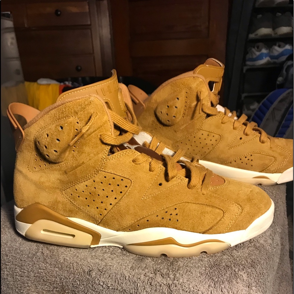 Jordan 6 golden harvest wheat 1 2 3 4 5 7 8 11